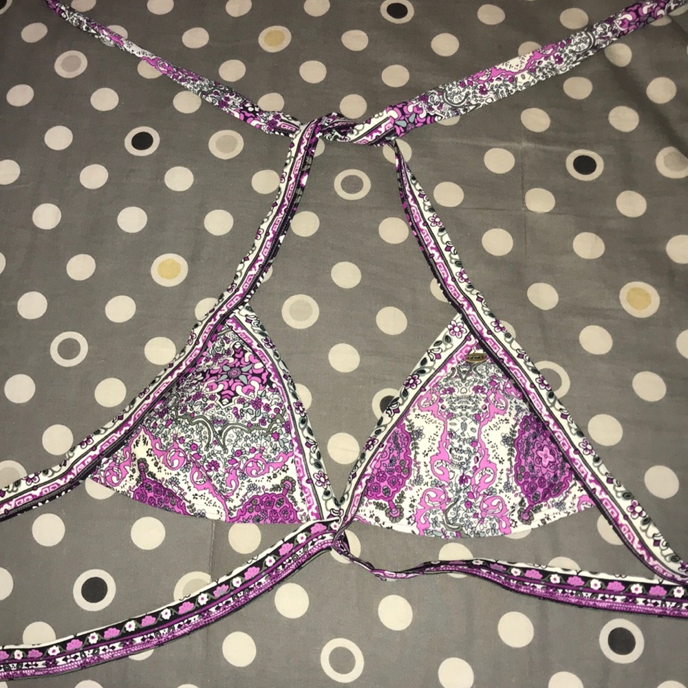 O’Neil wrap bathing suit top